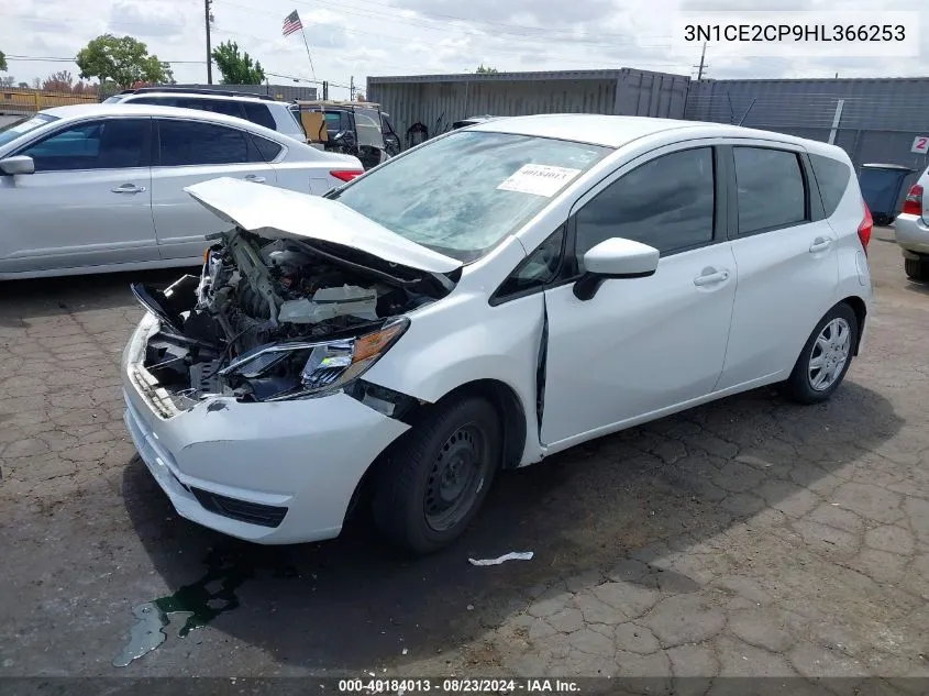 2017 Nissan Versa Note Sv VIN: 3N1CE2CP9HL366253 Lot: 40184013