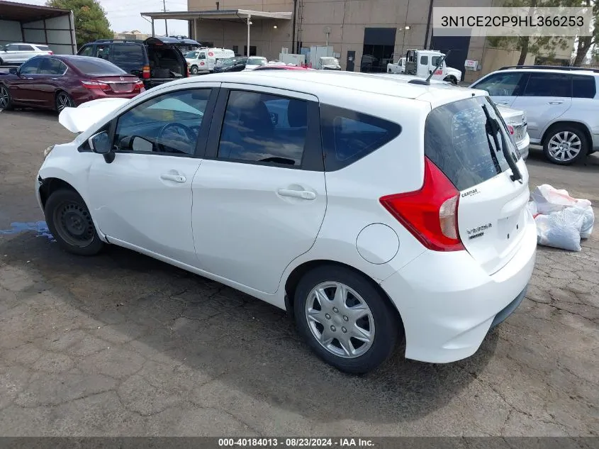 3N1CE2CP9HL366253 2017 Nissan Versa Note Sv