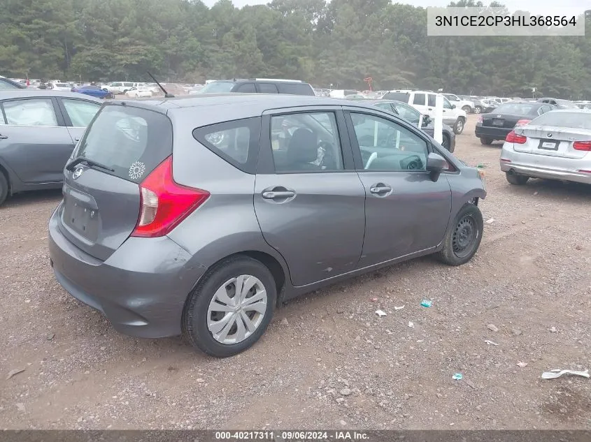 3N1CE2CP3HL368564 2017 Nissan Versa Note S Plus