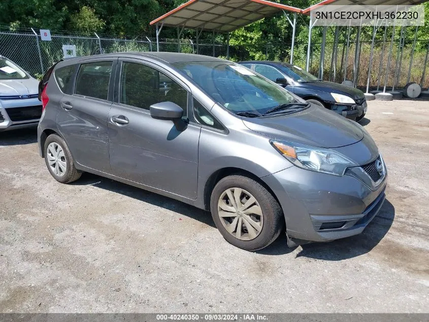 3N1CE2CPXHL362230 2017 Nissan Versa Note Sv