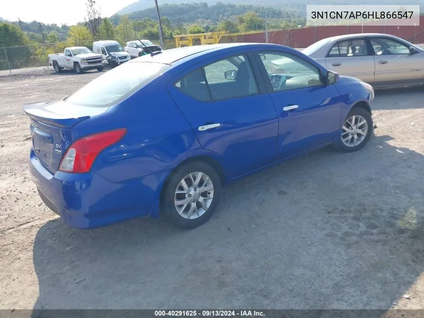 3N1CN7AP6HL866547 2017 Nissan Versa S/S Plus/Sv/Sl