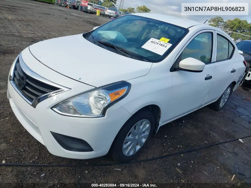 3N1CN7AP8HL906823 2017 Nissan Versa S/S Plus/Sv/Sl