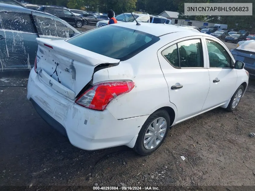 3N1CN7AP8HL906823 2017 Nissan Versa S/S Plus/Sv/Sl