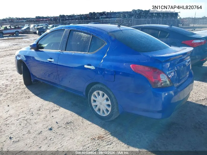 3N1CN7AP4HL820764 2017 Nissan Versa 1.6 Sv