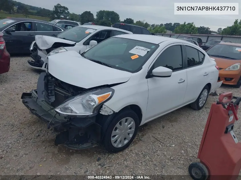 3N1CN7AP8HK437710 2017 Nissan Versa 1.6 Sv