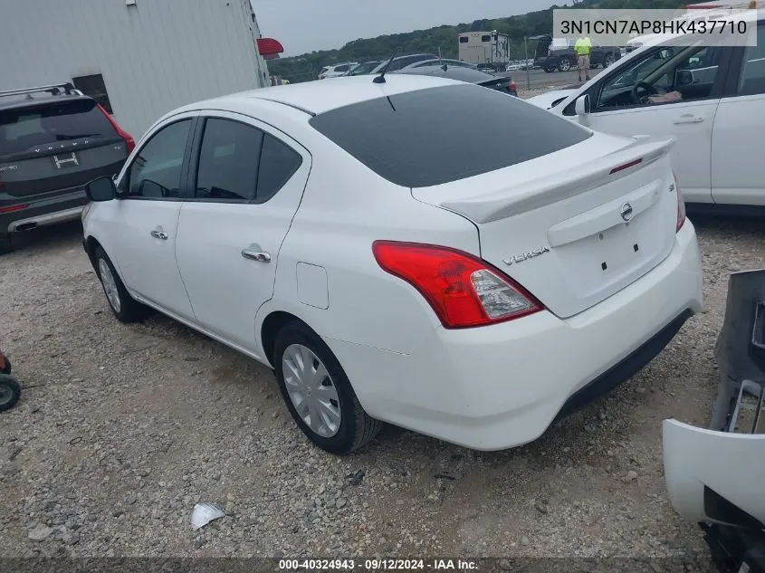 3N1CN7AP8HK437710 2017 Nissan Versa 1.6 Sv