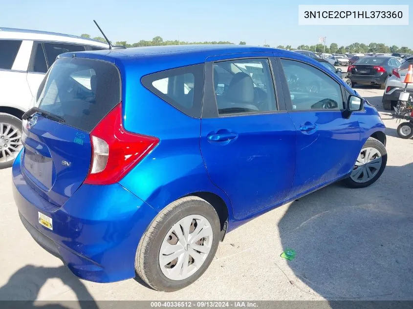 2017 Nissan Versa Note Sv VIN: 3N1CE2CP1HL373360 Lot: 40336512