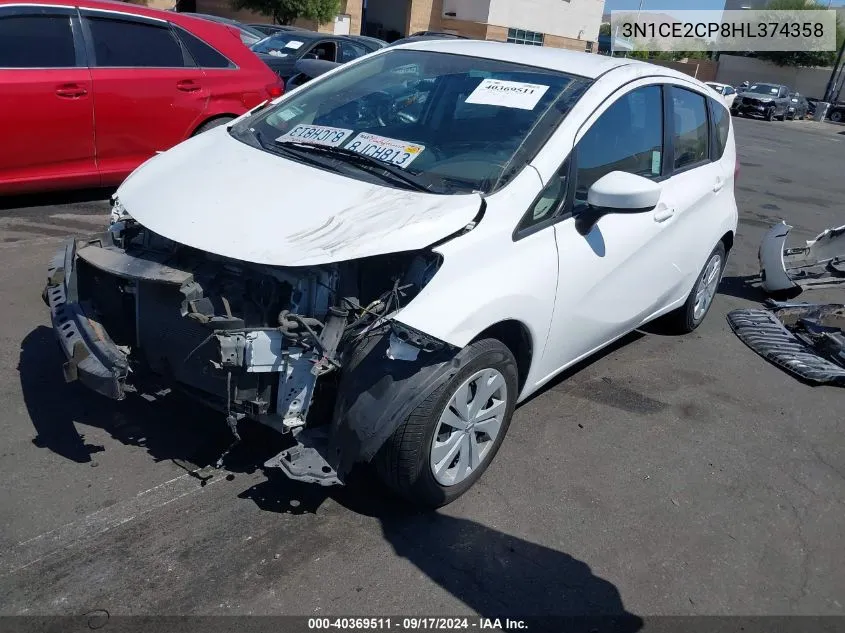 3N1CE2CP8HL374358 2017 Nissan Versa Note Sv