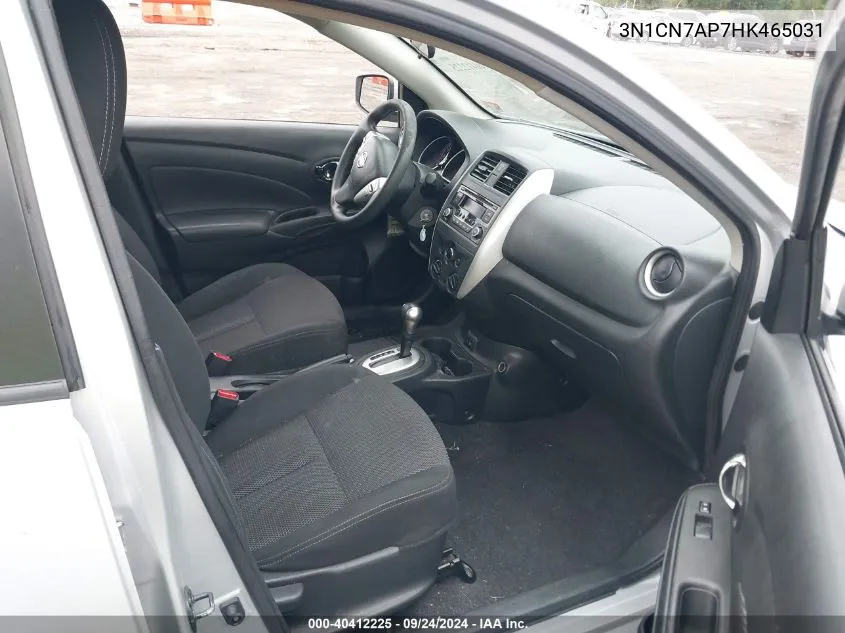 3N1CN7AP7HK465031 2017 Nissan Versa 1.6 Sv