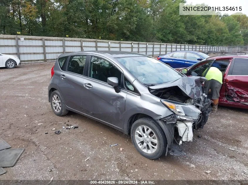 2017 Nissan Versa Note Sv VIN: 3N1CE2CP1HL354615 Lot: 40425826