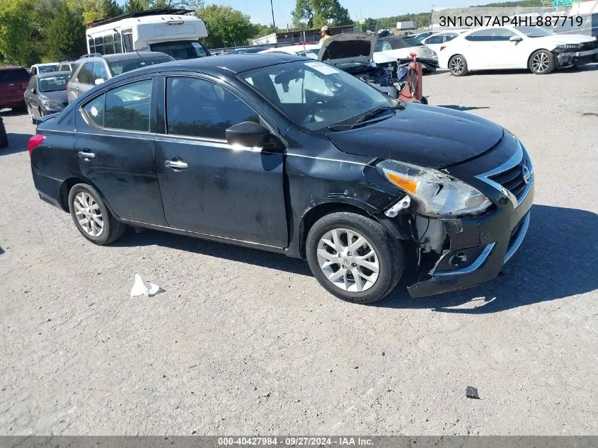 2017 Nissan Versa 1.6 Sv VIN: 3N1CN7AP4HL887719 Lot: 40427984