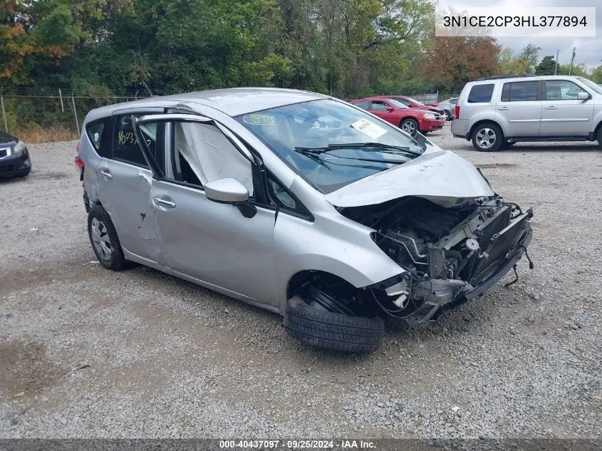 3N1CE2CP3HL377894 2017 Nissan Versa Note Sv