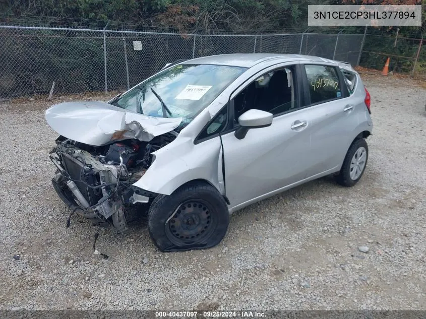 3N1CE2CP3HL377894 2017 Nissan Versa Note Sv