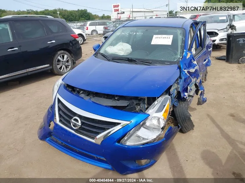 3N1CN7AP7HL832987 2017 Nissan Versa 1.6 Sv