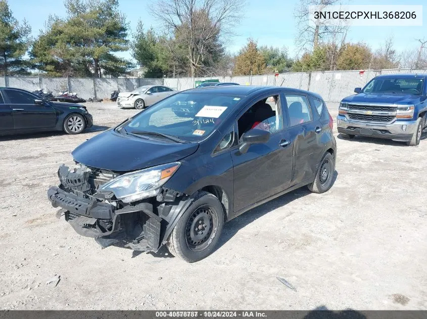 2017 Nissan Versa Note VIN: 3N1CE2CPXHL368206 Lot: 40578787