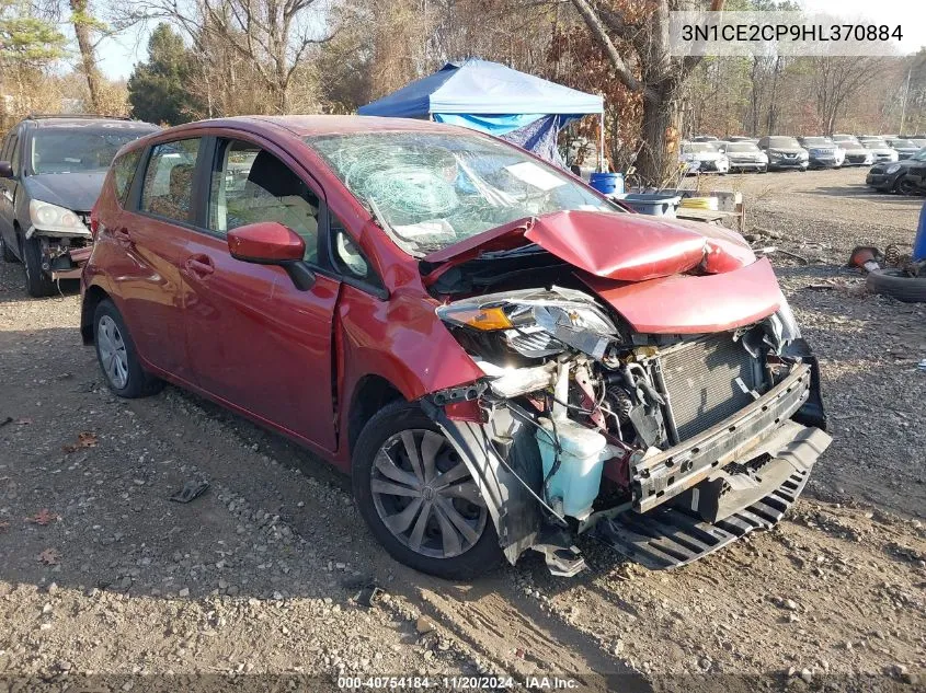 2017 Nissan Versa Note S Plus VIN: 3N1CE2CP9HL370884 Lot: 40754184