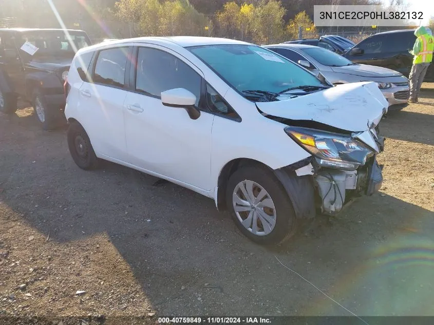 2017 Nissan Versa Note Sv VIN: 3N1CE2CP0HL382132 Lot: 40759849