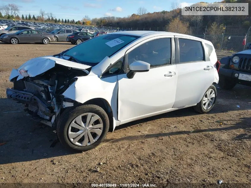 2017 Nissan Versa Note Sv VIN: 3N1CE2CP0HL382132 Lot: 40759849