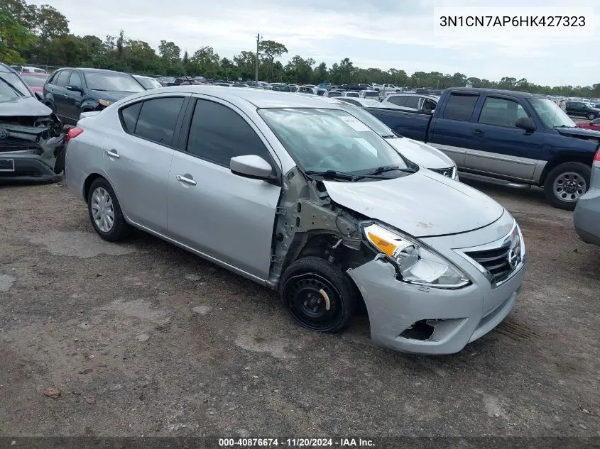 2017 Nissan Versa 1.6 Sv VIN: 3N1CN7AP6HK427323 Lot: 40876674