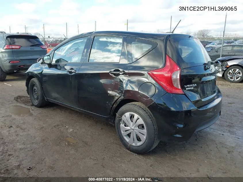 2017 Nissan Versa Note Sv VIN: 3N1CE2CP1HL369065 Lot: 40877022