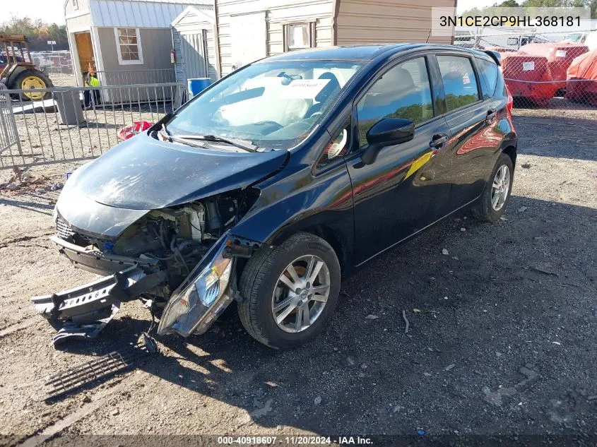 2017 Nissan Versa Note Sv VIN: 3N1CE2CP9HL368181 Lot: 40918607