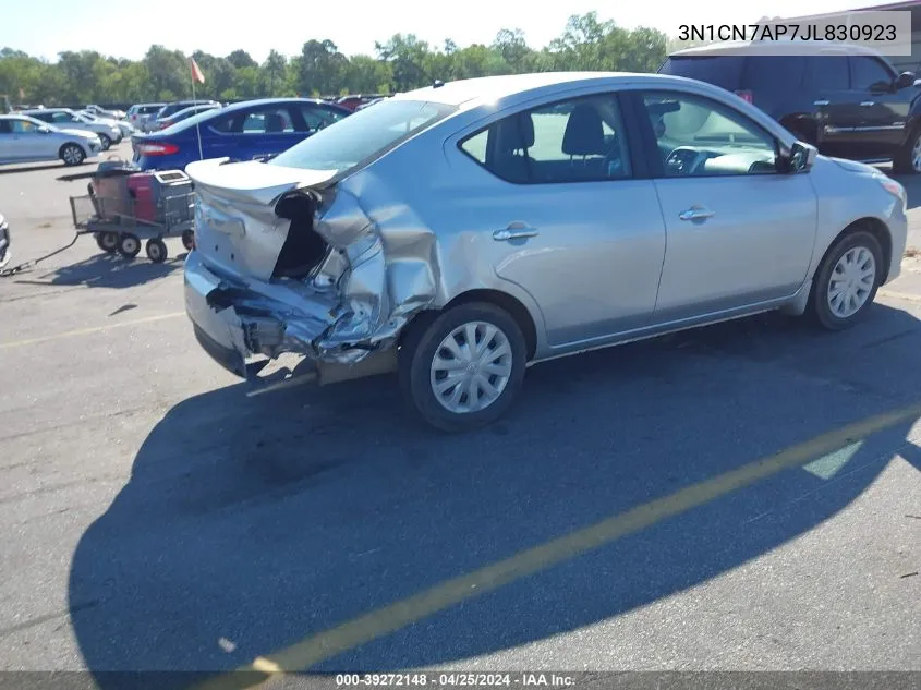 3N1CN7AP7JL830923 2018 Nissan Versa 1.6 Sv