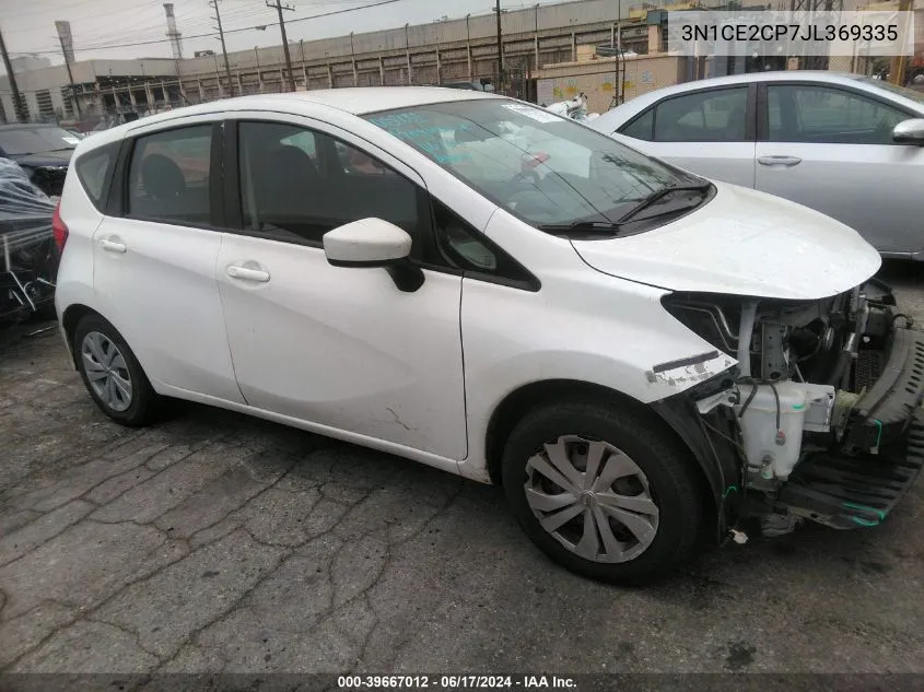 3N1CE2CP7JL369335 2018 Nissan Versa Note Sv