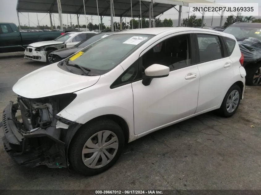 3N1CE2CP7JL369335 2018 Nissan Versa Note Sv