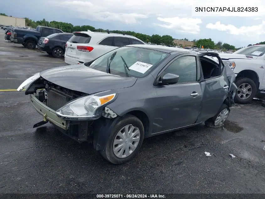 3N1CN7AP4JL824383 2018 Nissan Versa 1.6 Sv