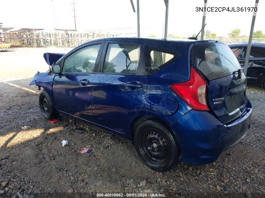 3N1CE2CP4JL361970 2018 Nissan Versa Note Sv