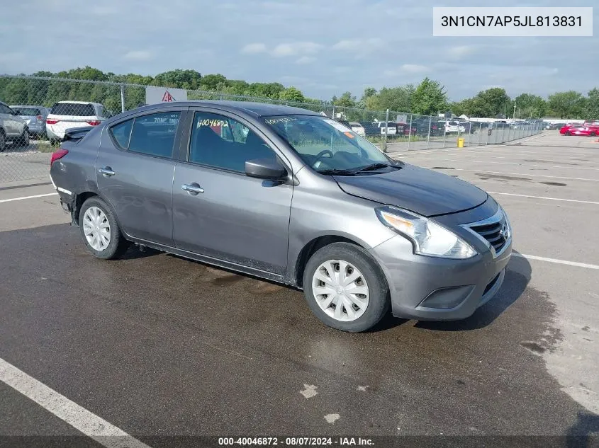 3N1CN7AP5JL813831 2018 Nissan Versa 1.6 Sv