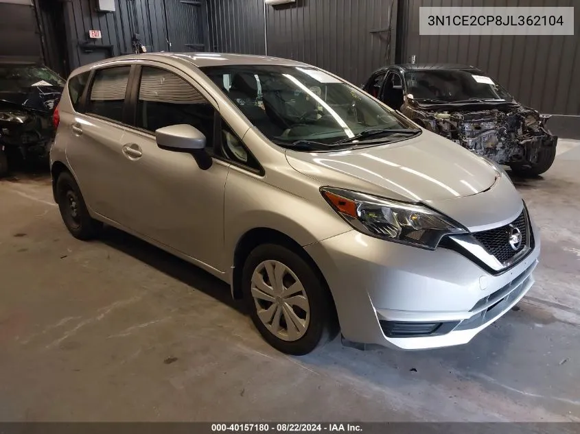 2018 Nissan Versa Note Sv VIN: 3N1CE2CP8JL362104 Lot: 40157180