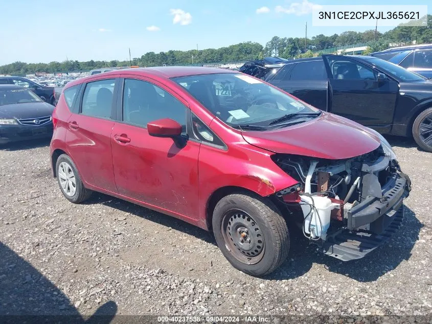 2018 Nissan Versa Note S VIN: 3N1CE2CPXJL365621 Lot: 40237538