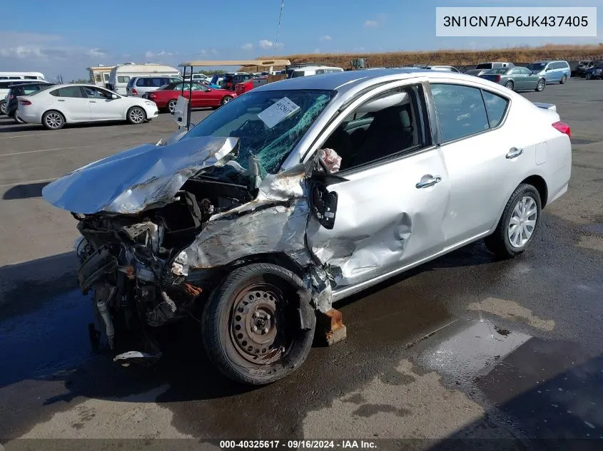 3N1CN7AP6JK437405 2018 Nissan Versa 1.6 Sv