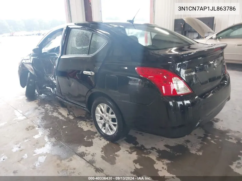 3N1CN7AP1JL863786 2018 Nissan Versa S/S Plus/Sv/Sl