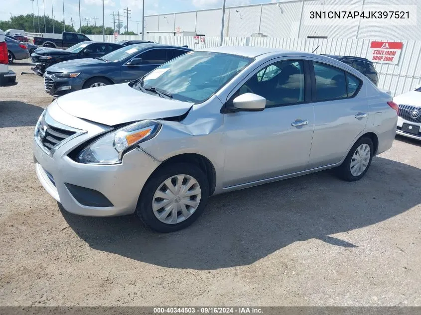 3N1CN7AP4JK397521 2018 Nissan Versa 1.6 Sv