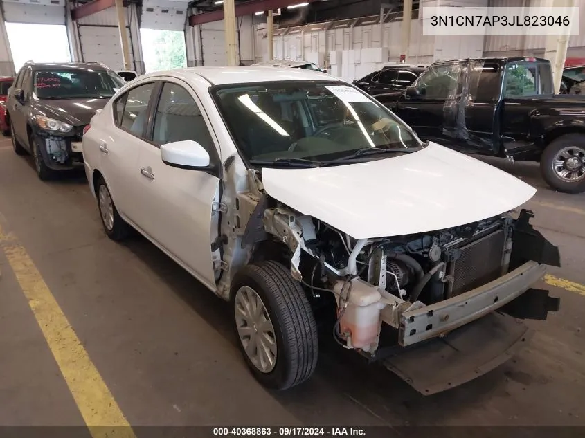 2018 Nissan Versa 1.6 Sv VIN: 3N1CN7AP3JL823046 Lot: 40368863