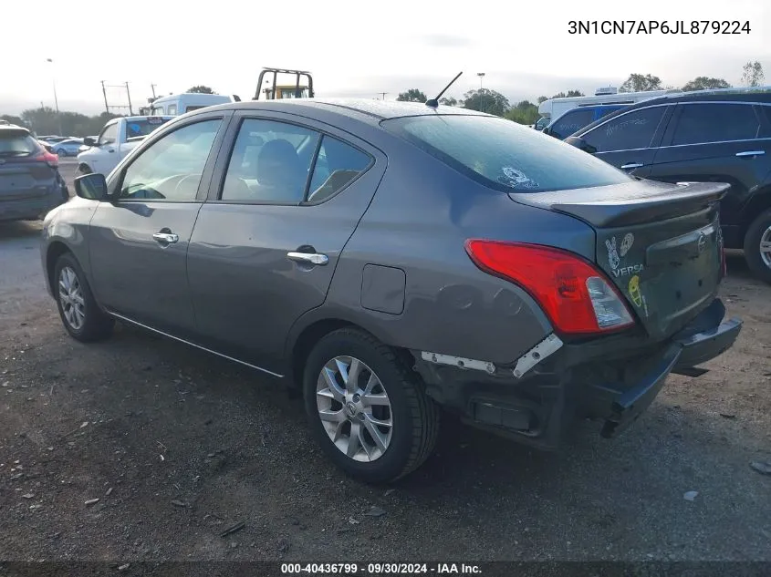 3N1CN7AP6JL879224 2018 Nissan Versa S/S Plus/Sv/Sl