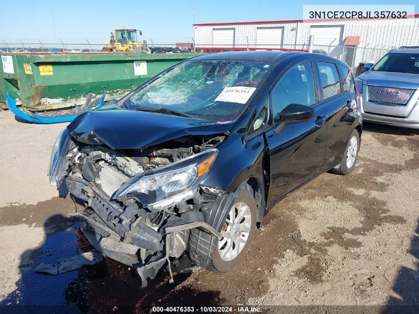 2018 Nissan Versa Note Sv VIN: 3N1CE2CP8JL357632 Lot: 40476353