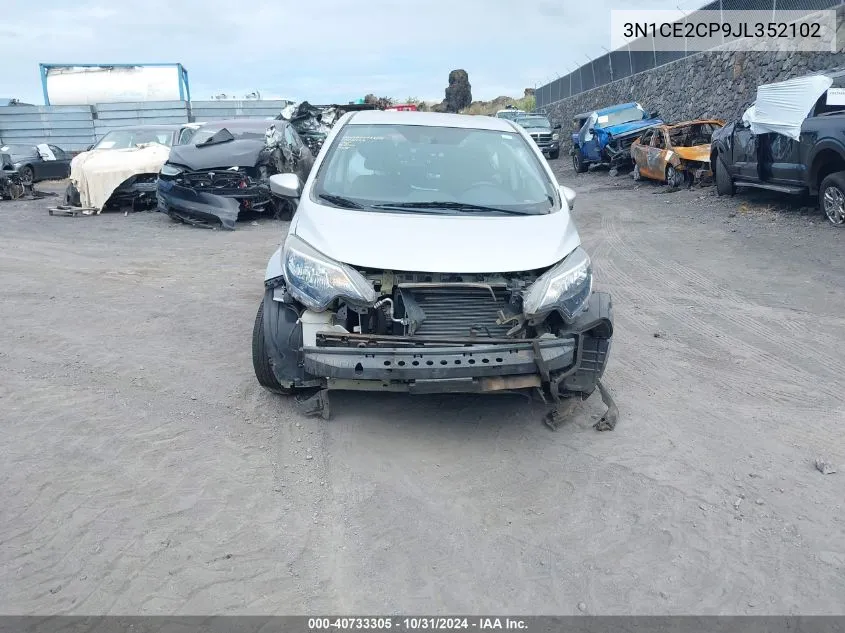 2018 Nissan Versa Note Sv VIN: 3N1CE2CP9JL352102 Lot: 40733305