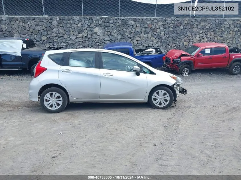 2018 Nissan Versa Note Sv VIN: 3N1CE2CP9JL352102 Lot: 40733305