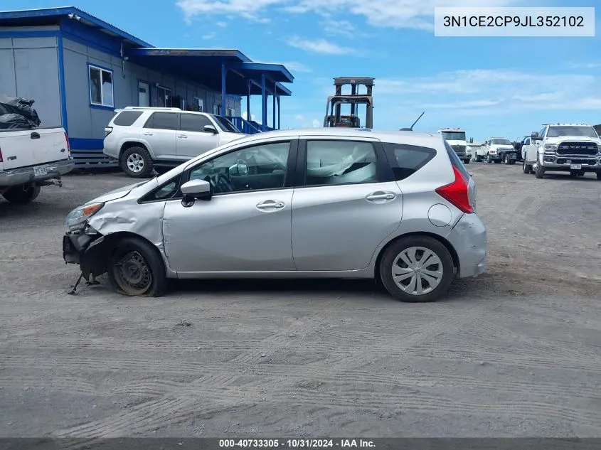 2018 Nissan Versa Note Sv VIN: 3N1CE2CP9JL352102 Lot: 40733305