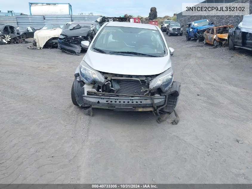 2018 Nissan Versa Note Sv VIN: 3N1CE2CP9JL352102 Lot: 40733305