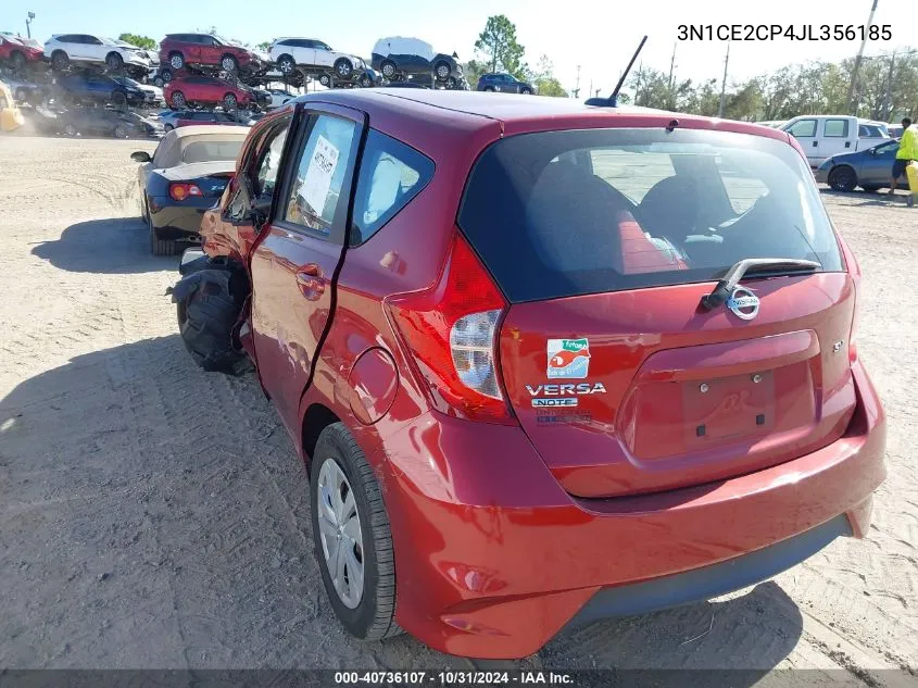 3N1CE2CP4JL356185 2018 Nissan Versa Note Sv