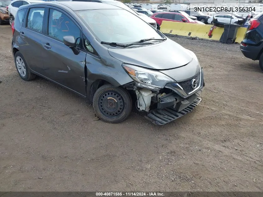 3N1CE2CP8JL356304 2018 Nissan Versa Note Sv