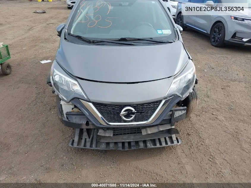 3N1CE2CP8JL356304 2018 Nissan Versa Note Sv