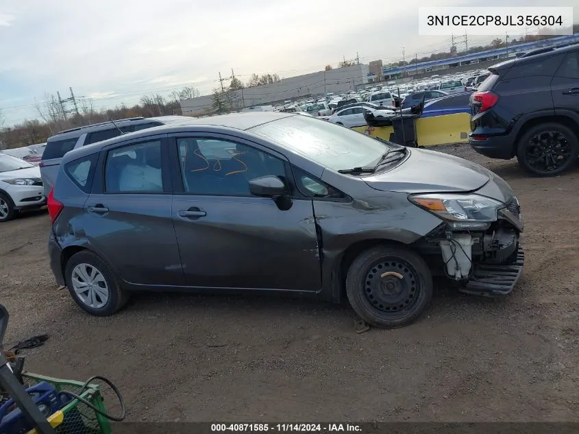 3N1CE2CP8JL356304 2018 Nissan Versa Note Sv