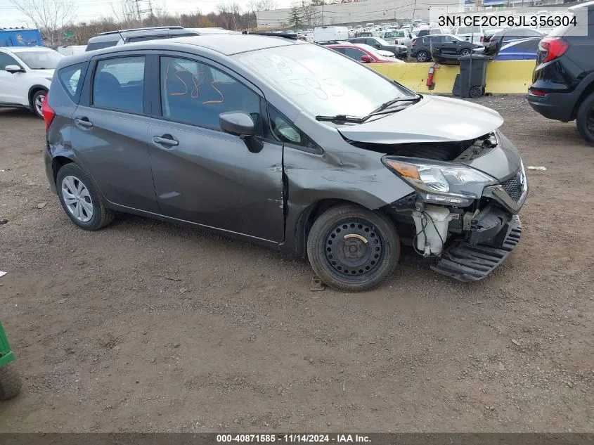 3N1CE2CP8JL356304 2018 Nissan Versa Note Sv