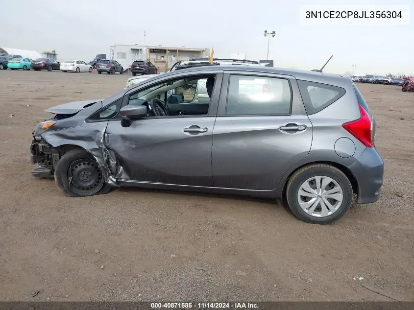 3N1CE2CP8JL356304 2018 Nissan Versa Note Sv