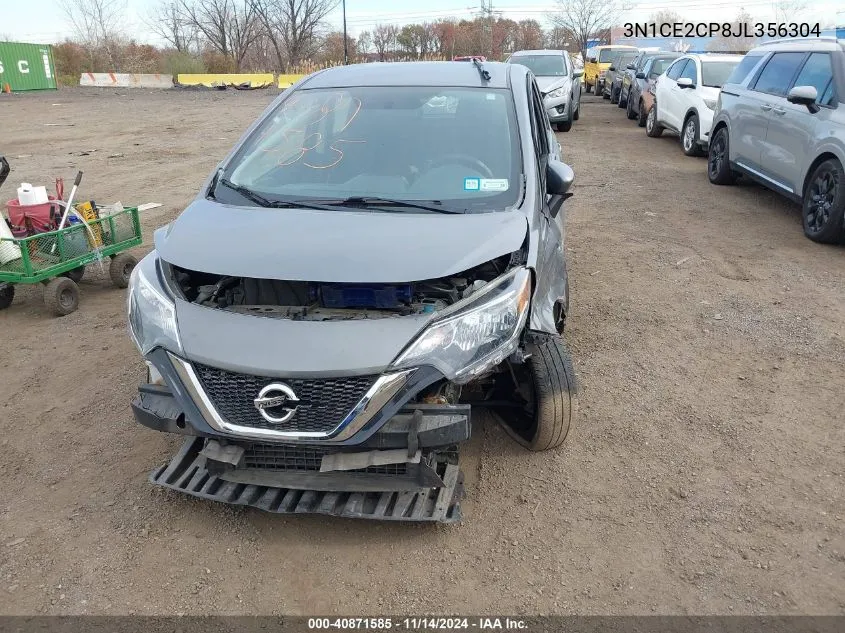 3N1CE2CP8JL356304 2018 Nissan Versa Note Sv